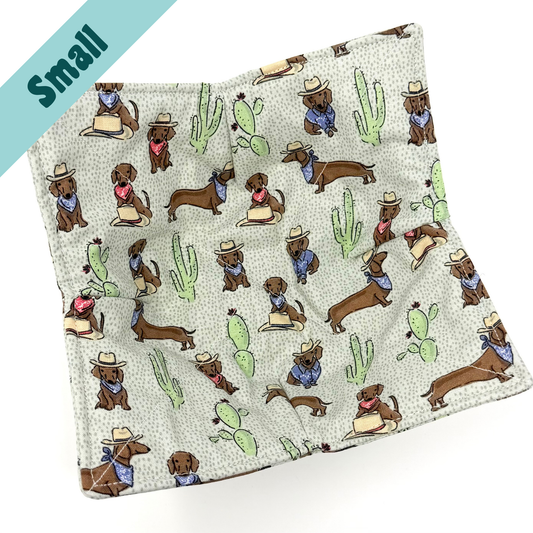 Cowboy Wennie Small Bowl Hug