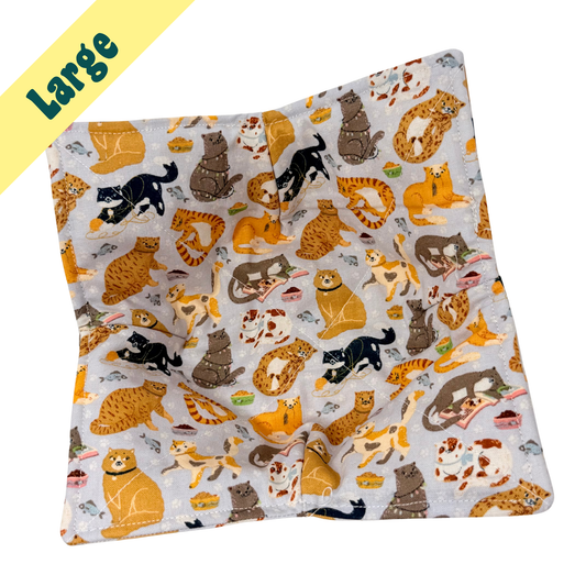 Prancing Cats Large Bowl Hug