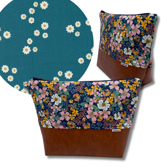 Field of Flowers Cosmetic Bag