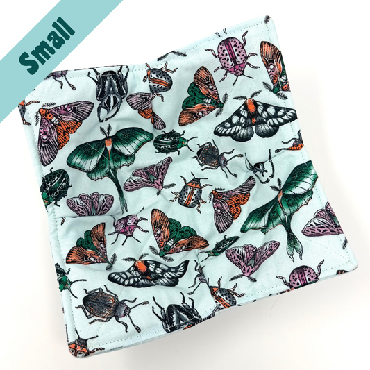 Insects on Blue Small Bowl Hug