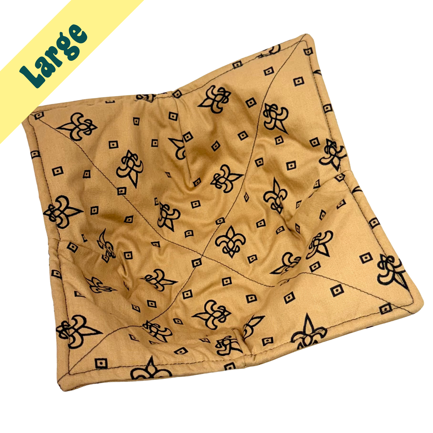 Fleur de Lis Toss Large Bowl Hug