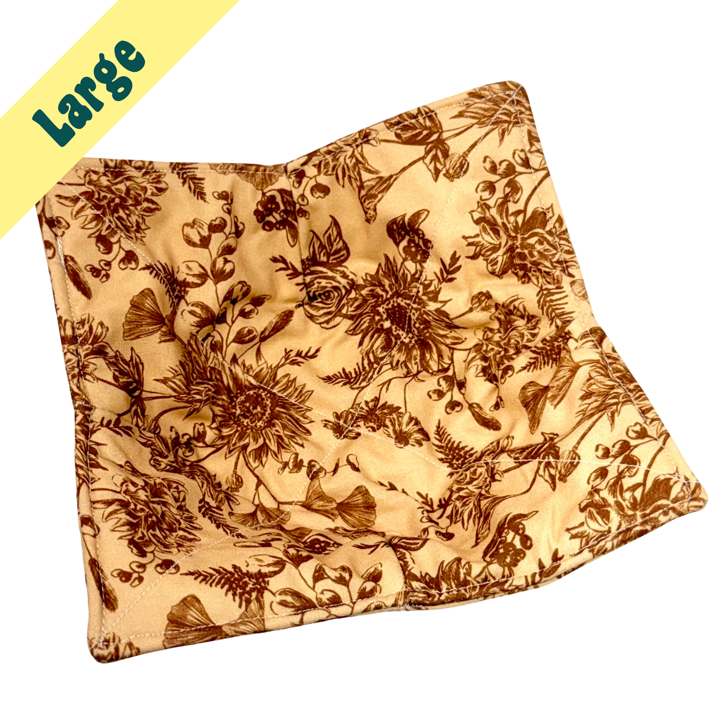Sunflower Toile Large Bowl Hug