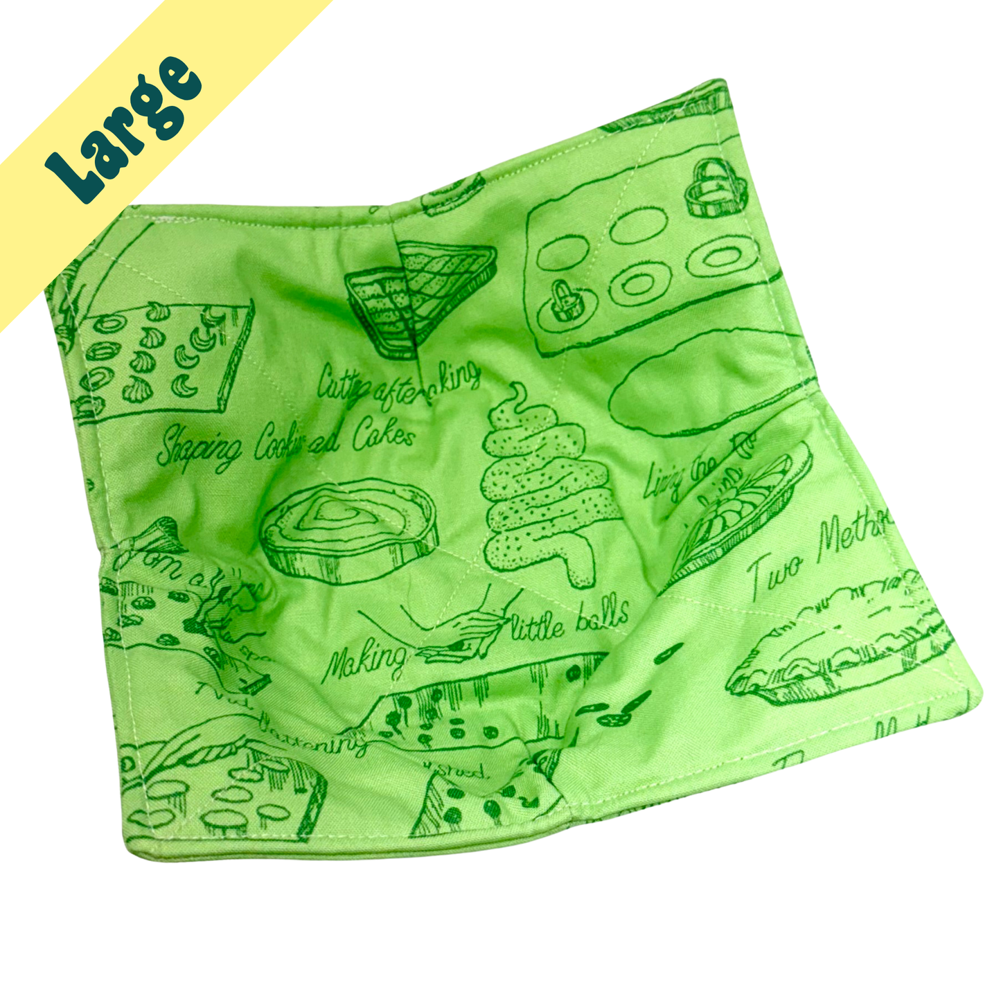 Baking Green Large Bowl Hug