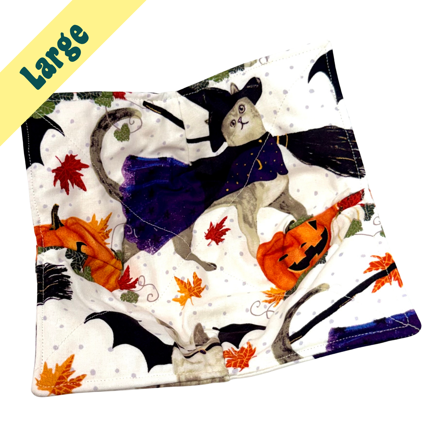 Halloween Kitties Large Bowl Hug