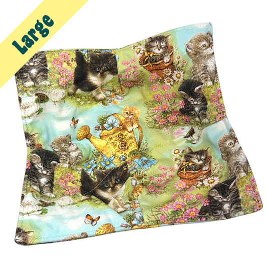 Watering Can Cats Large Bowl Hug