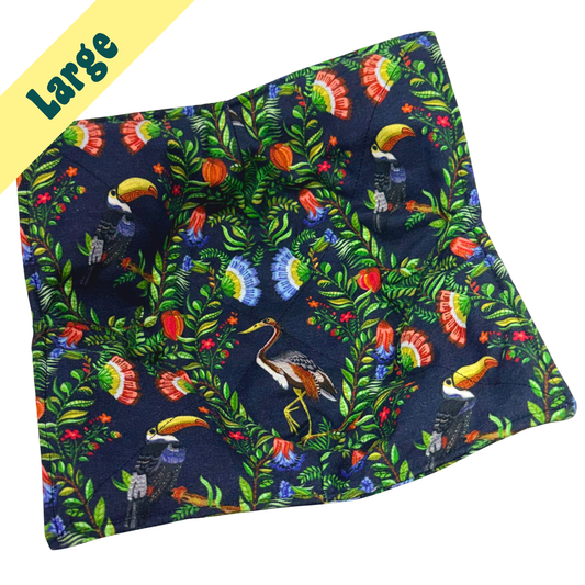 Toucans and Herons Large Bowl Hug