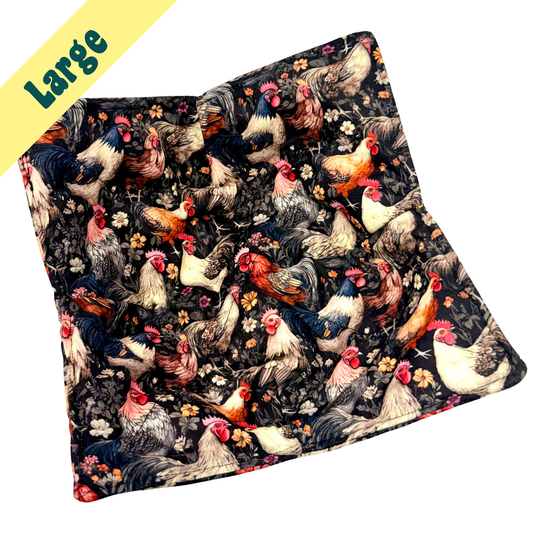 Chicken Floral Large Bowl Hug