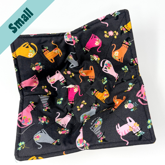 Cats in Witch Hats Small Bowl Hug