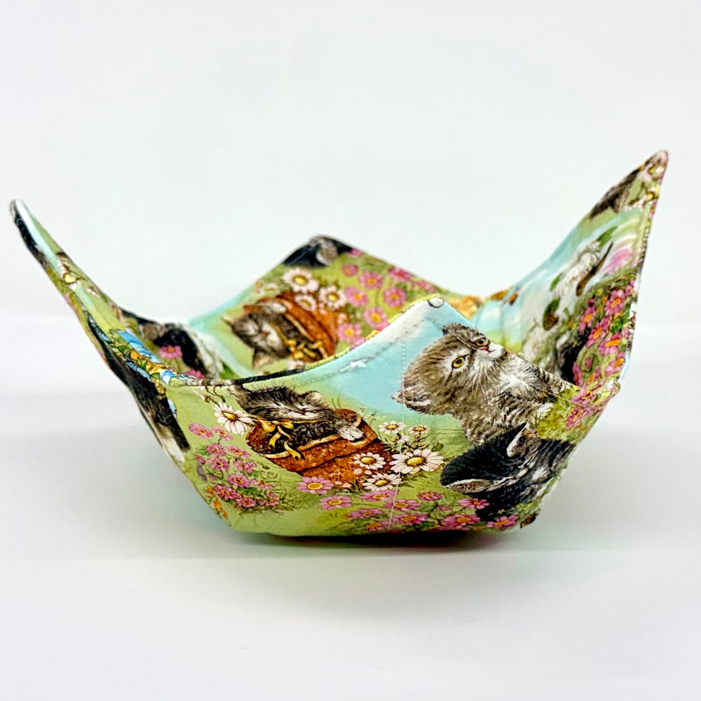 Watering Can Cats Bowl Hug