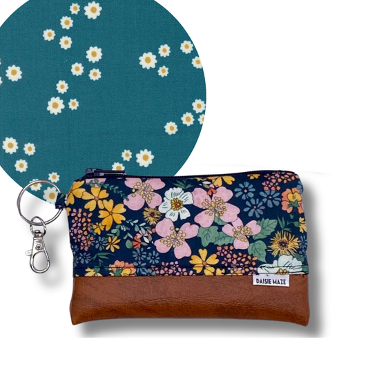 Field of Flowers Zipper Pouch