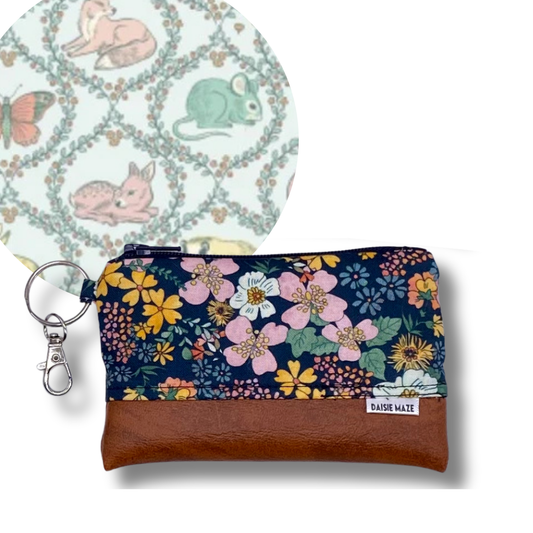 Festive Fauna Zipper Pouch