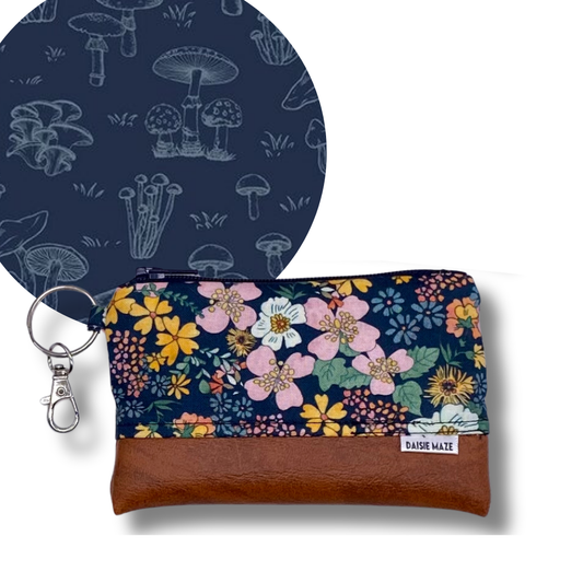 Shiitake Mushrooms Zipper Pouch