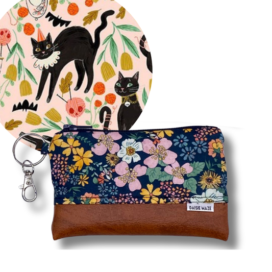 Creepy Kitties Zipper Pouch