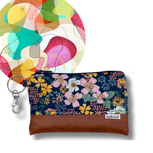 Groovy Geo Zipper Pouch
