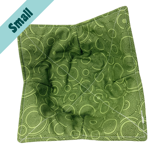 Green Circles Small Bowl Hug