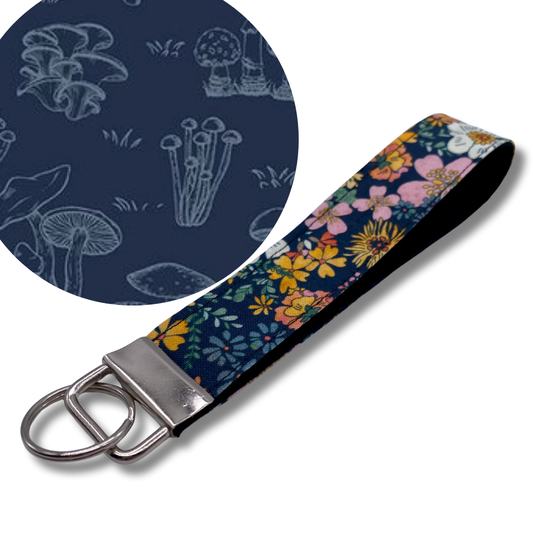 Shiitake Mushrooms Keychain