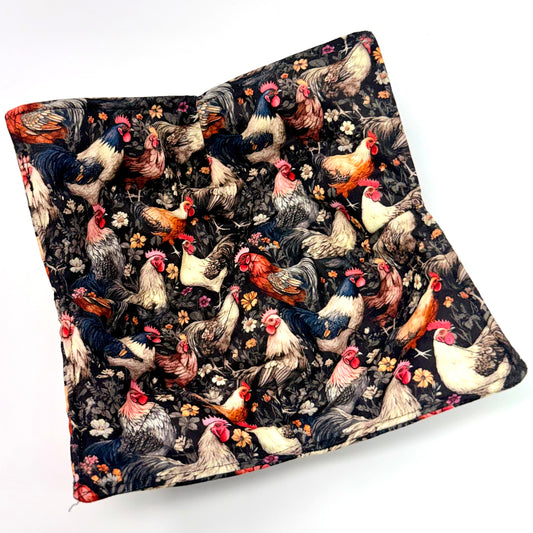 Chicken Floral Bowl Hug