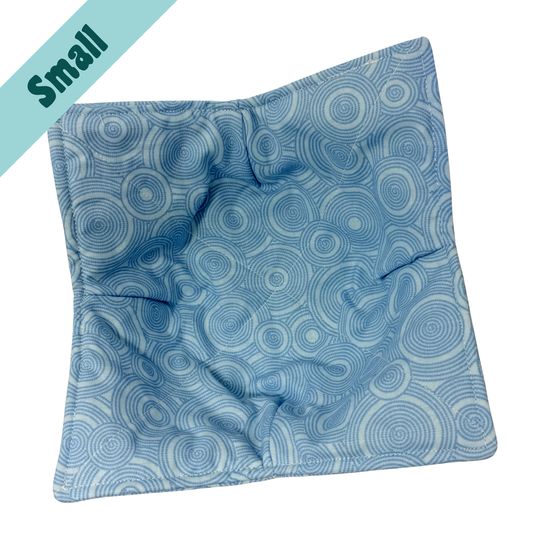 Light Blue Circles Small Bowl Hug
