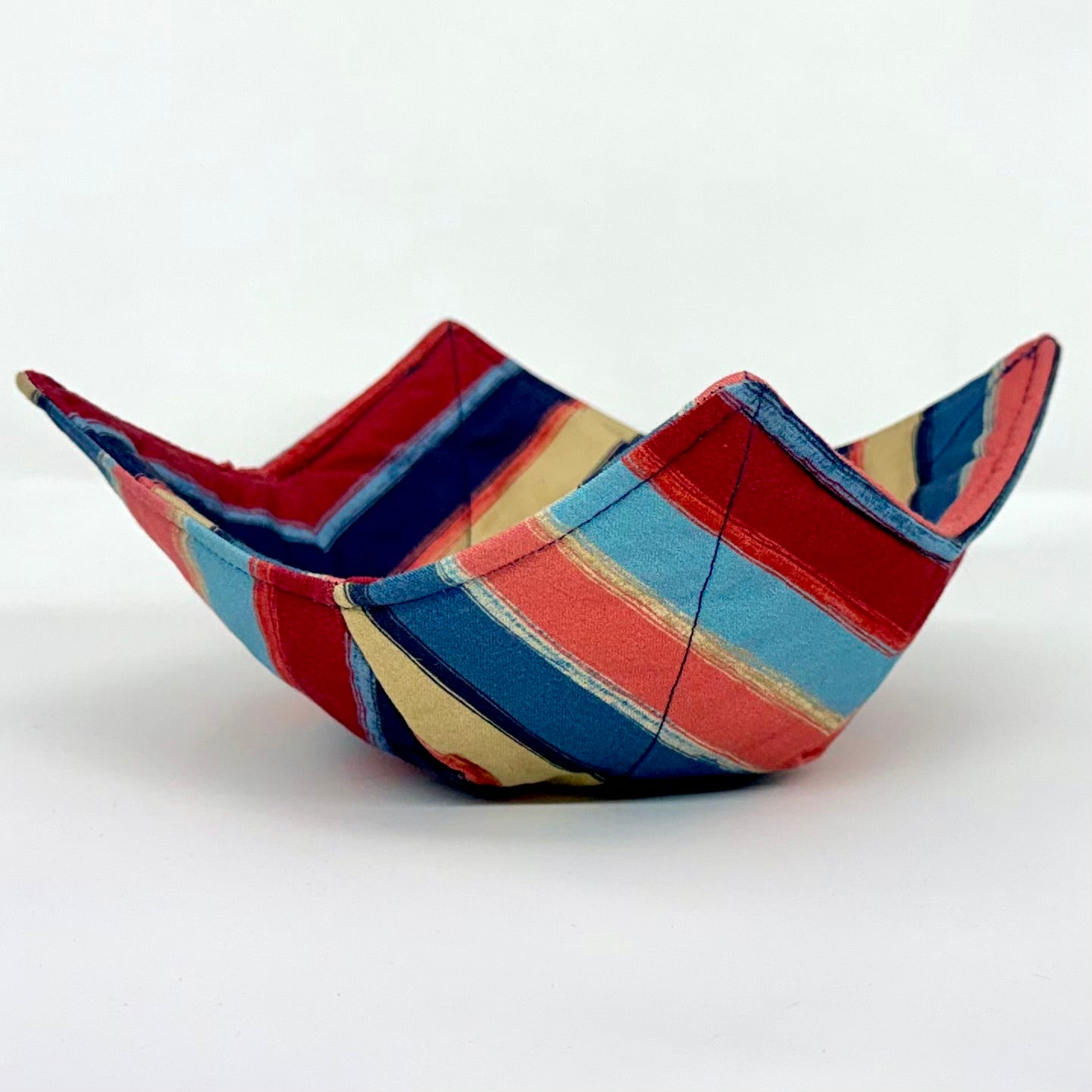 Blue Meadow Stripe Bowl Hug
