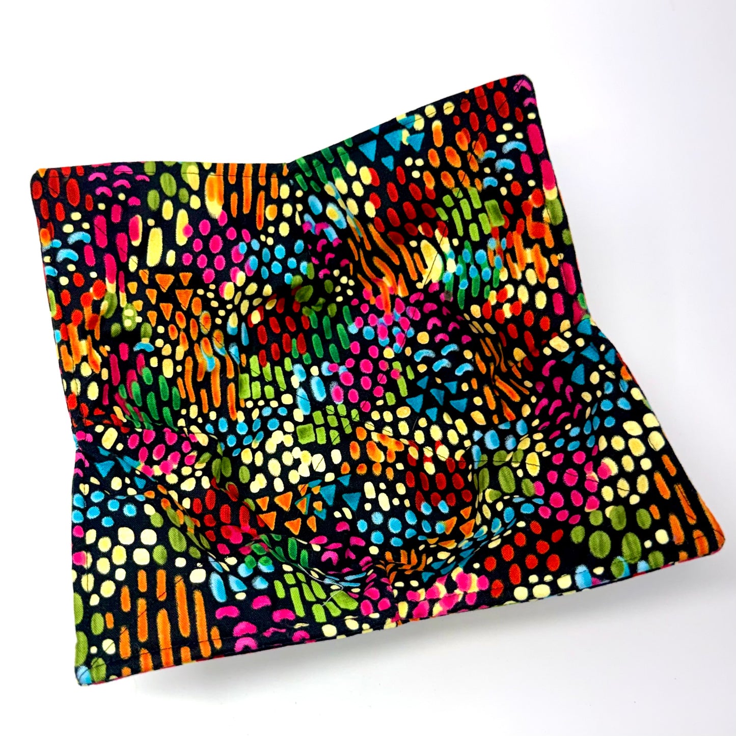 Rainbow Spots Bowl Hug