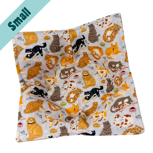 Prancing Cats Small Bowl Hug