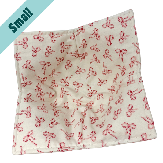 Pink Bows Small Bowl Hug