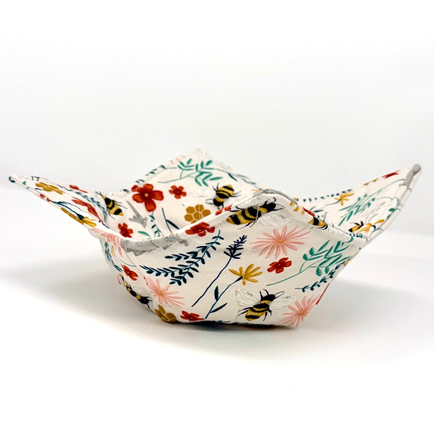 Bee Hive Floral Bowl Hug