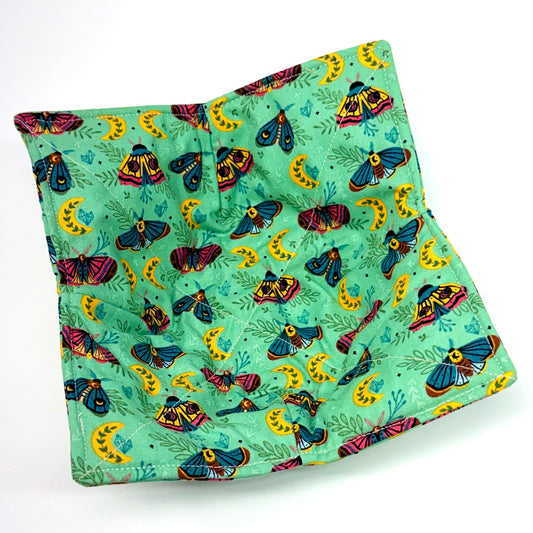 Aqua Moon Moth Bowl Hug