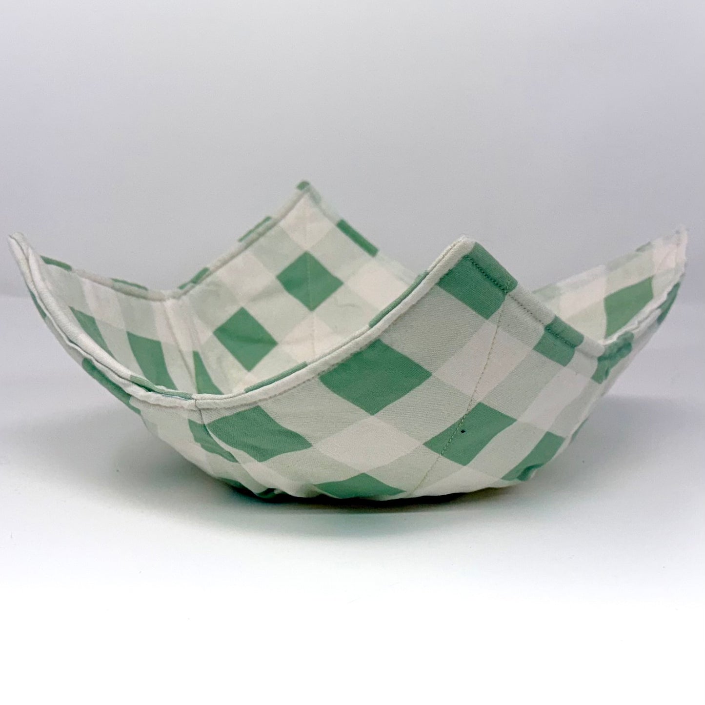 Green Check Bowl Hug