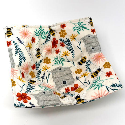 Bee Hive Floral Bowl Hug