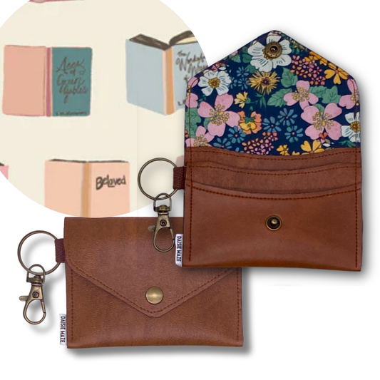 Bookworm Card Wallet I.D.