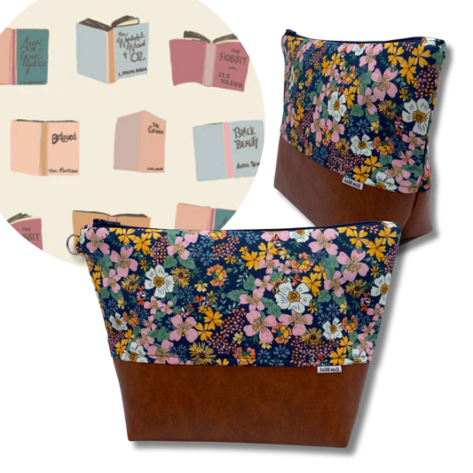 Bookworm Cosmetic Bag