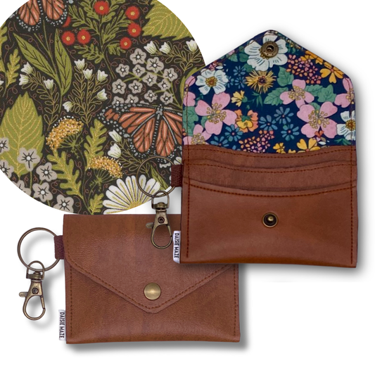 Butterfly Garden Card Wallet I.D.