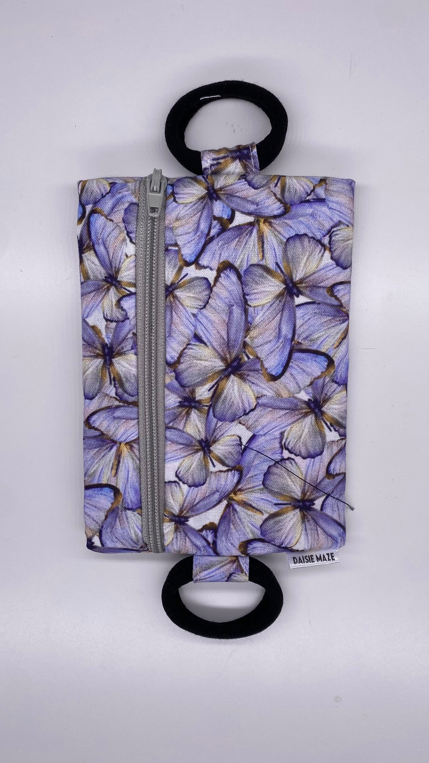 Lavender Butterfly Bottle Bag