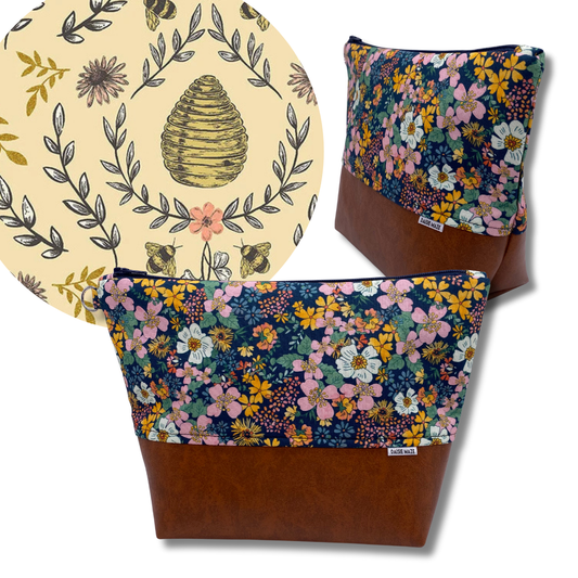 Cotwold Beehive Cosmetic Bag