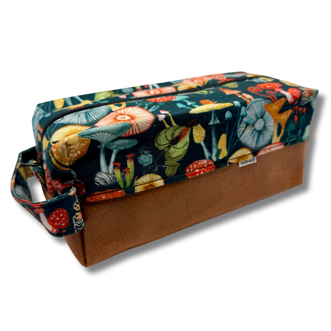 Mushroom Forest Dopp Kit, Cosmetic Bag
