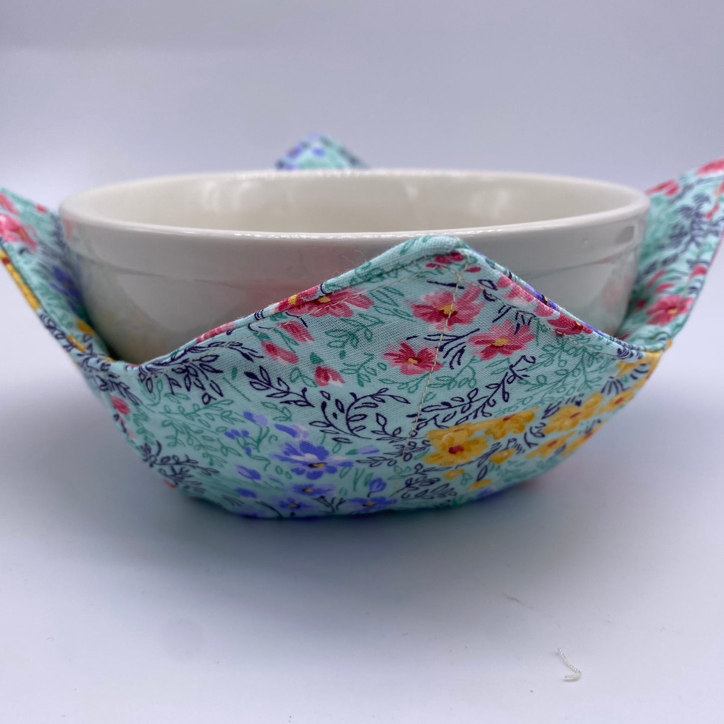 Blue Floral Bowl Hug