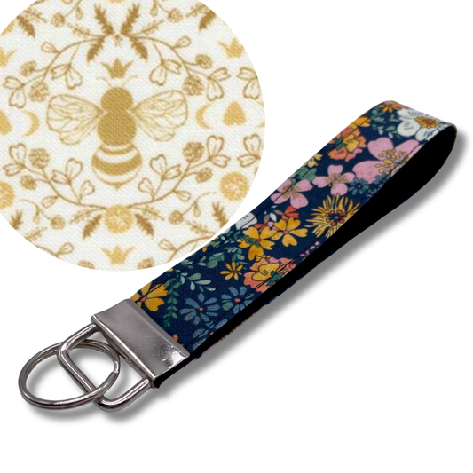 Gold Bee Keychain