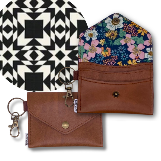 Harvest Quilt Card Wallet I.D.