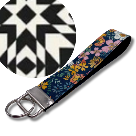 Harvest Quilt Keychain