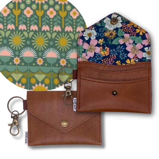 Imaginary Floral Card Wallet I.D.