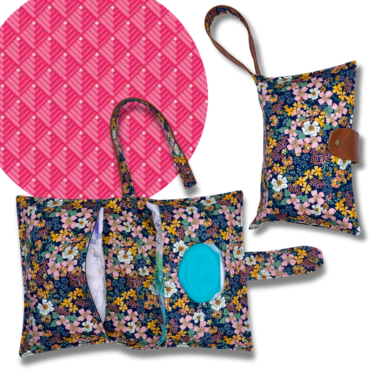 Logcabin Pink Diaper Clutch