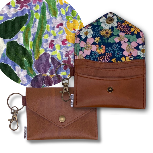 Louisiana Floral Card Wallet I.D.