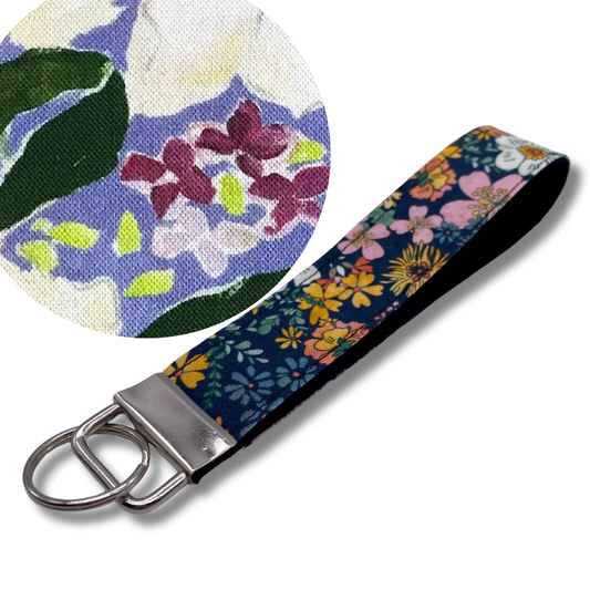 Louisiana Floral Keychain