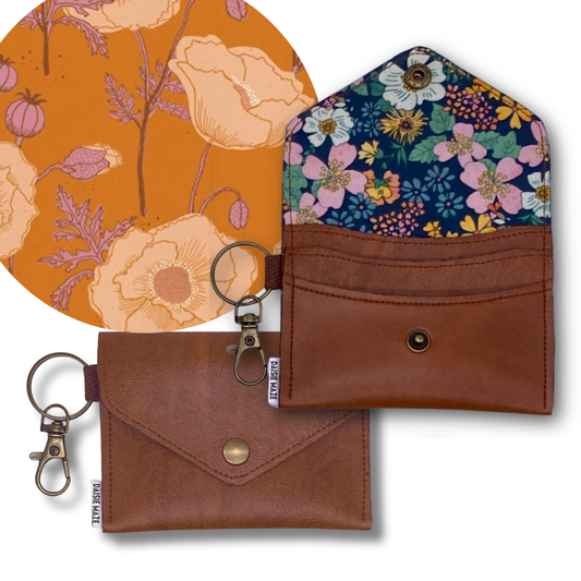 Poppies Card Wallet I.D.