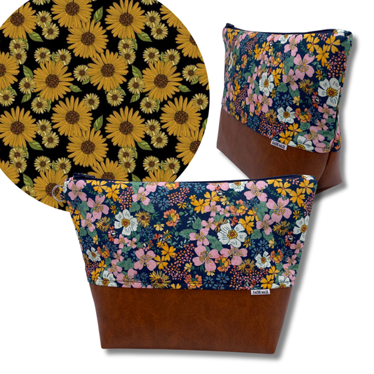 Pumpkin Spice Cosmetic Bag