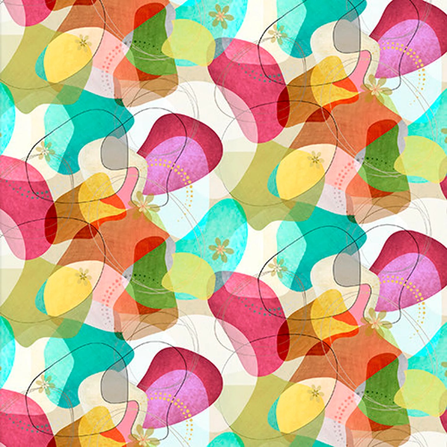 Groovy Geo Zipper Pouch