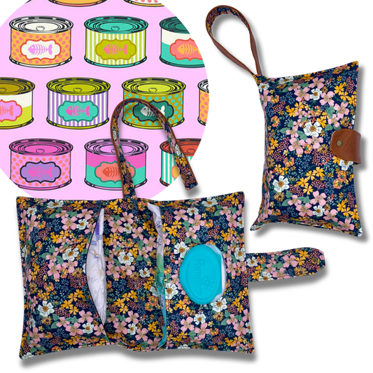 Cat Snack Diaper Clutch