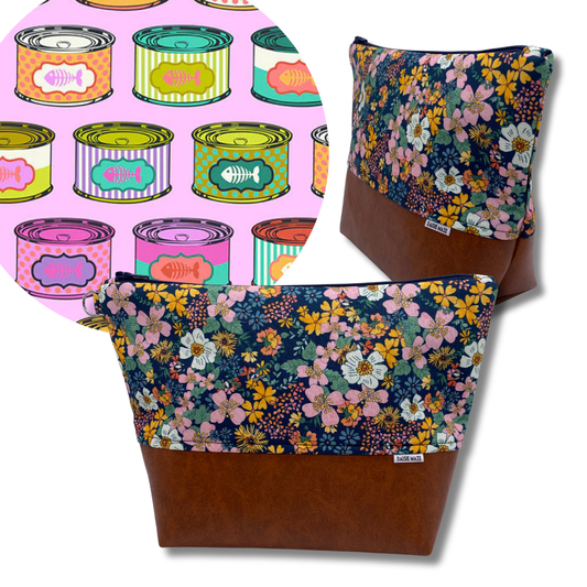 Cat Snack Cosmetic Bag