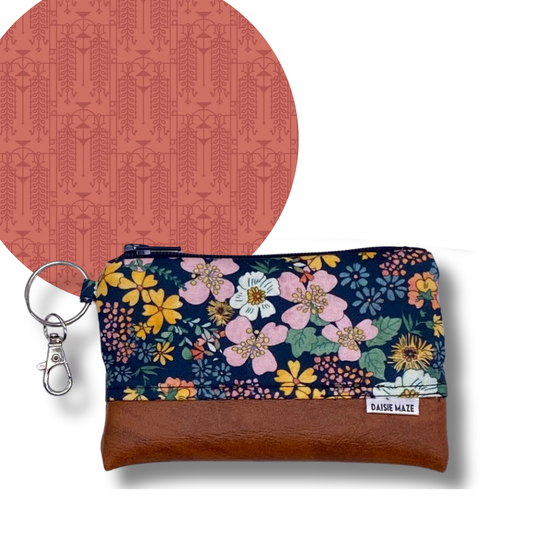 Art Deco Zipper Pouch